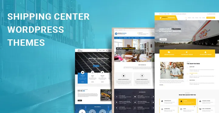 Shipping Center WordPress Themes