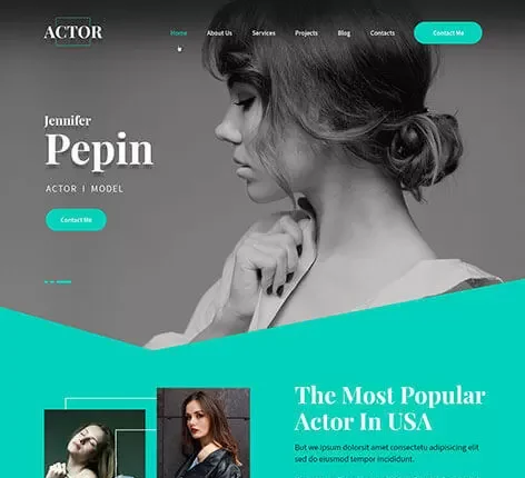 SKT Actor - Actor WordPress Theme