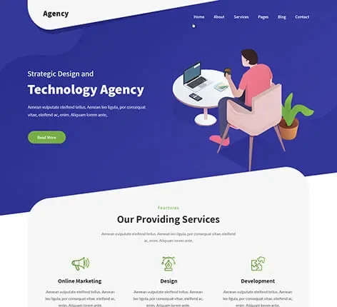 Ele Agency - Agency WordPress theme