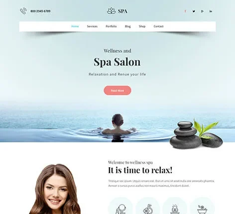Ele Spa - Beauty Salon WordPress Theme