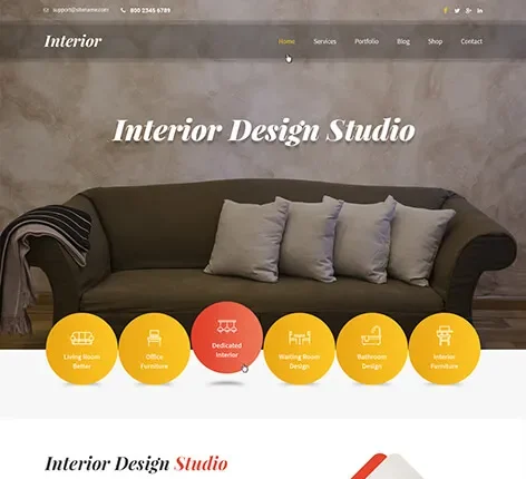 Home Decor - Decorator WordPress Theme