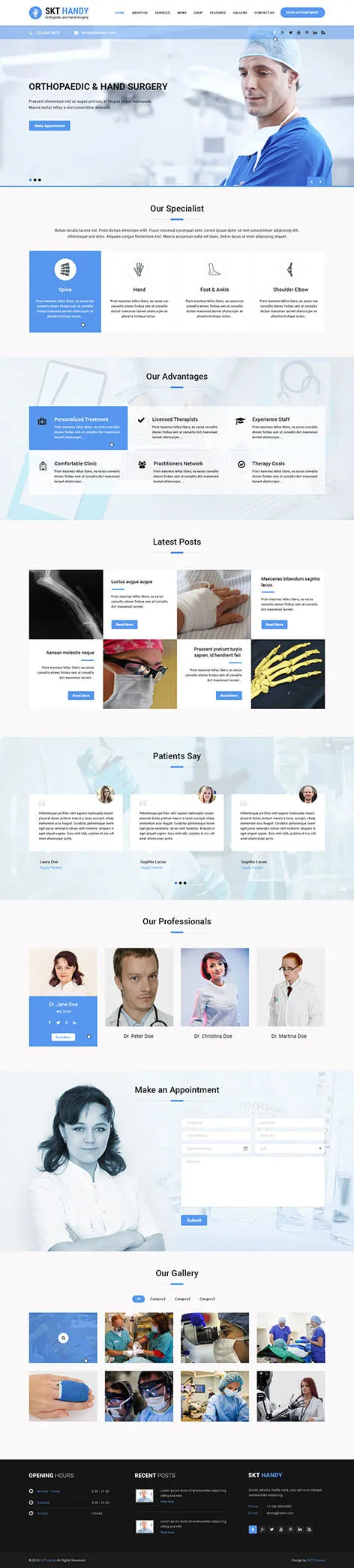 doctor WordPress theme