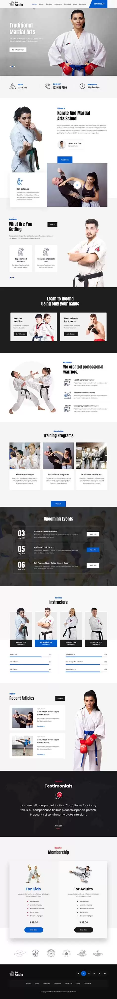 fight club WordPress theme