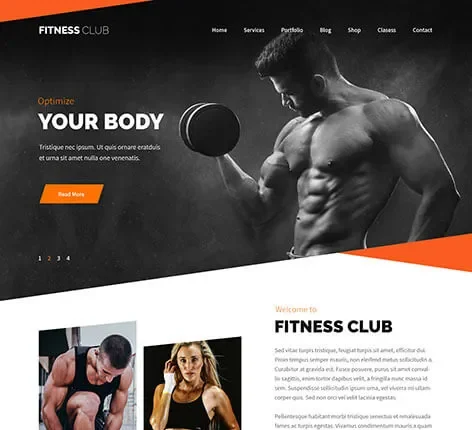 Ele Fitness - Fitness Center WordPress Theme