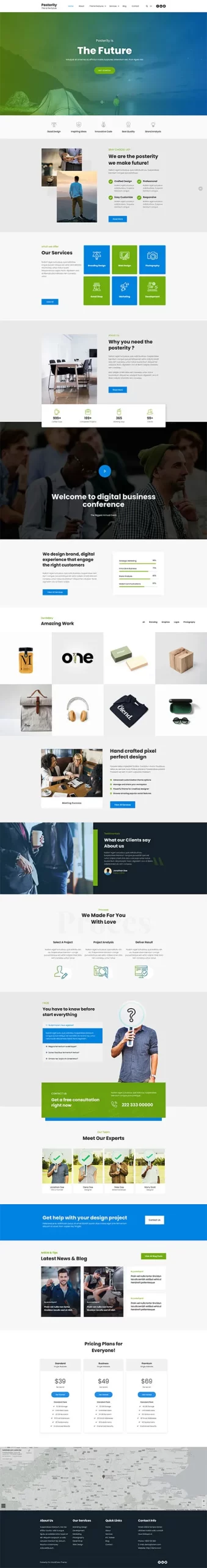 flexible WordPress theme