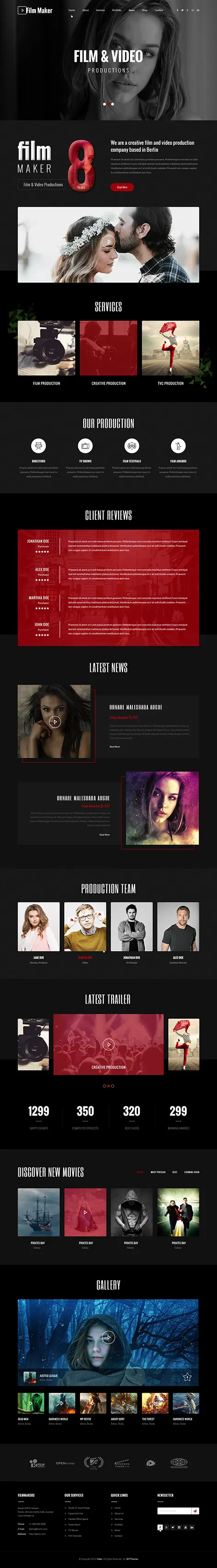 movie WordPress theme