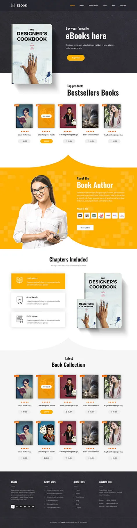 Ele eBook - Publisher WordPress Theme