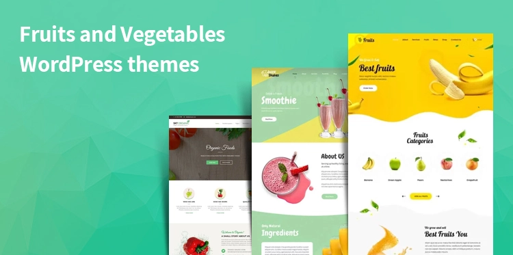 Fruits and Vegetables WordPress Themes