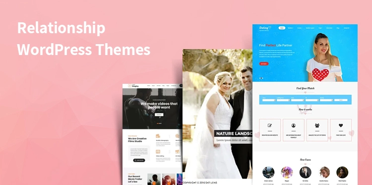 10 Relationship WordPress Themes for Dating and Matrimony Websites