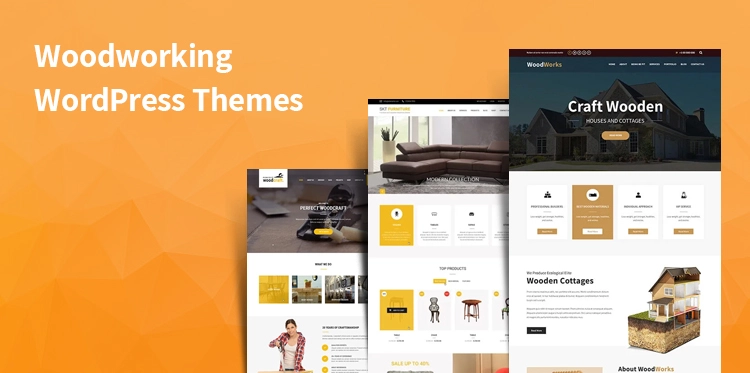 8 Woodworking WordPress Themes for Wooden Based Businesses