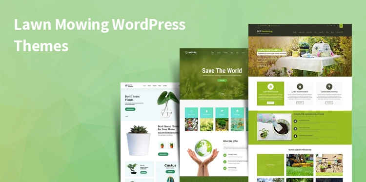 12 Lawn Mowing WordPress Themes for Lawn Care & Gardening Services