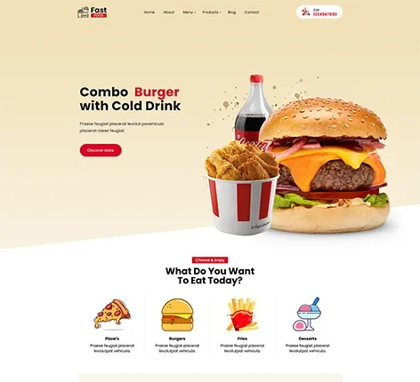 free Snacks WordPress theme | Street Food WordPress Theme