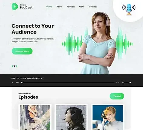 Podcast WordPress Theme