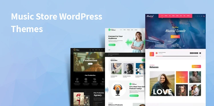 11 Music Store WordPress Themes for Musicians and Bands
