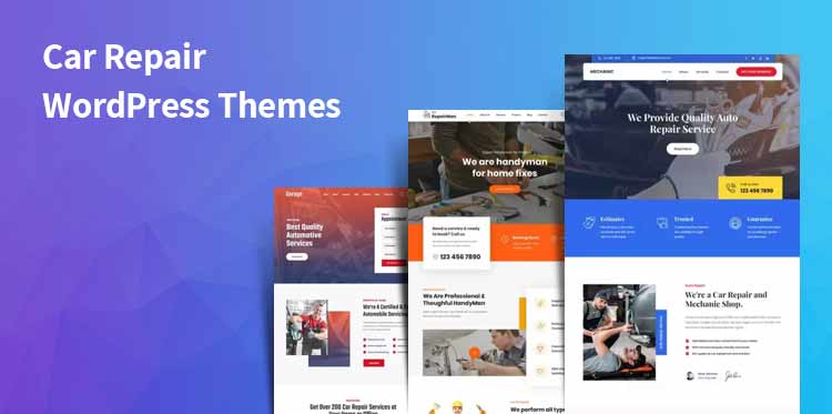 12 Car Repair WordPress Themes for Automotive Repair Shops