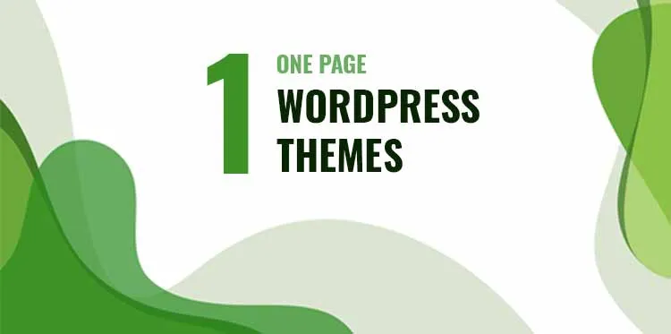 One page WordPress themes