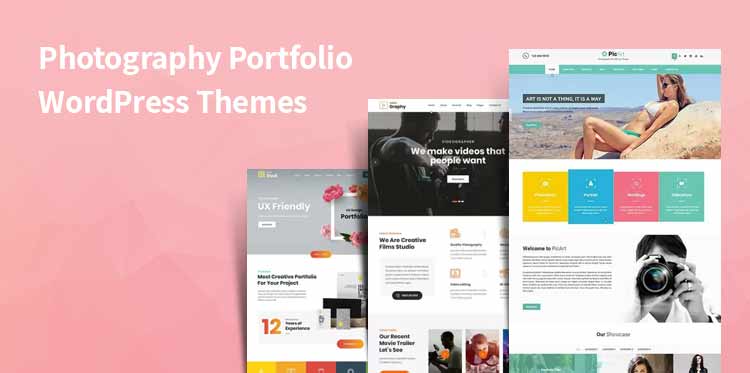 photography portfolio WordPress themes 