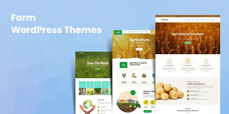 11 Farm WordPress Themes for Produce-Based Industry