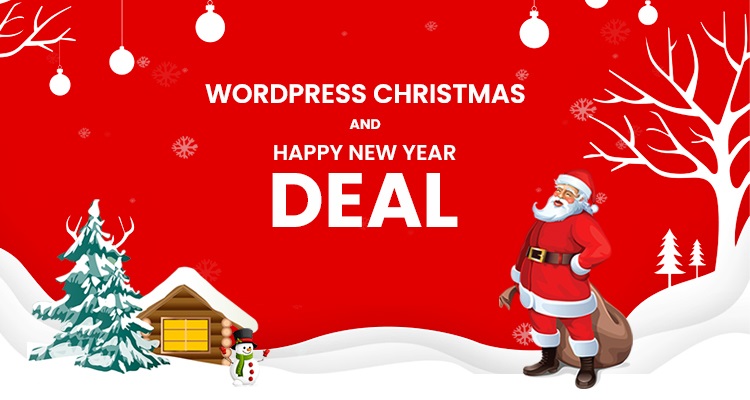 WordPress Christmas New Year deals