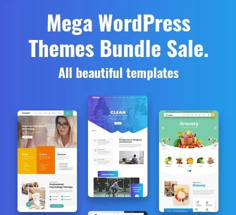All Themes - WordPress Themes Bundle Templates