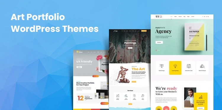 12 Art Portfolio WordPress Themes for Your Artistic Businesses