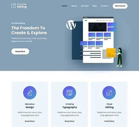 SKT FSE Pro - Full Site Editing WordPress theme