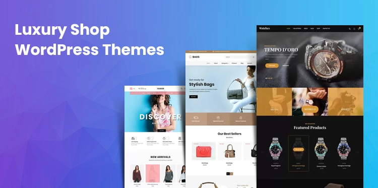 luxury shop WordPress themes 