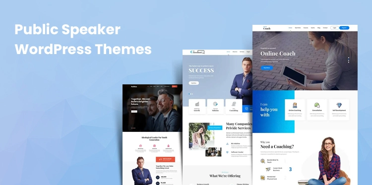 Professional Public Speaker WordPress Themes - Browse Our Collection