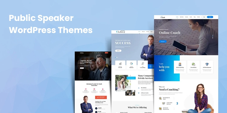 11 Professional Public Speaker WordPress Themes - Browse Our Collection