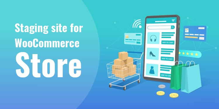 staging site for WooCommerce store 