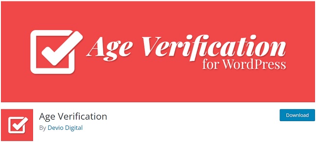 AGE verification