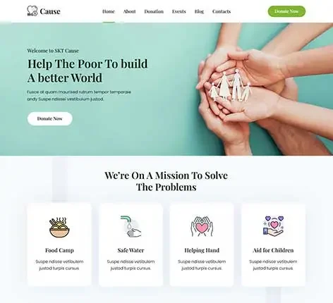 Crowdfunding WordPress Theme for Fundraisers and Campaign Platforms