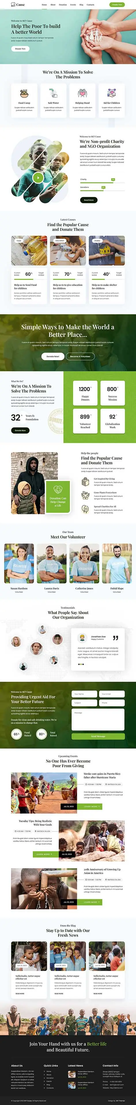 crowdfunding WordPress theme