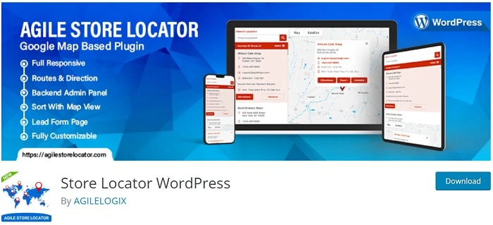 Store locator WordPress