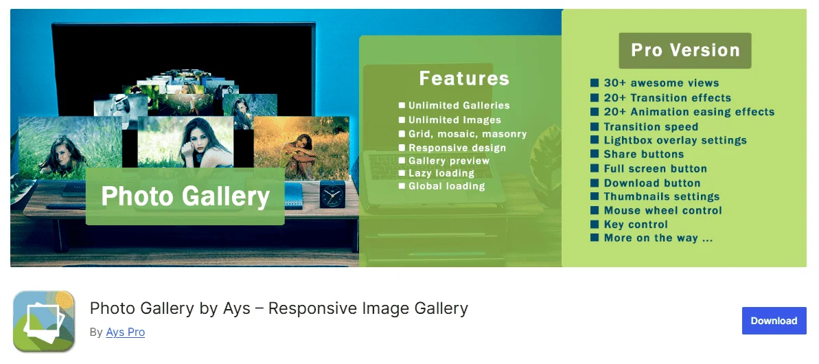 WordPress Photo Gallery Plugin