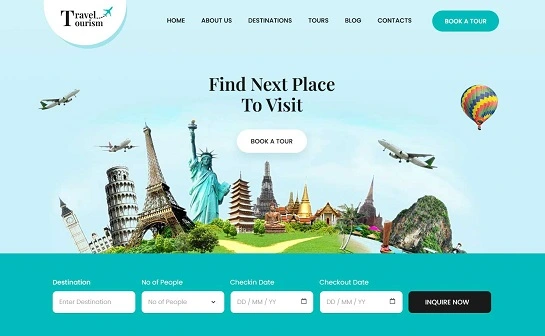 SKT Travel WordPress theme