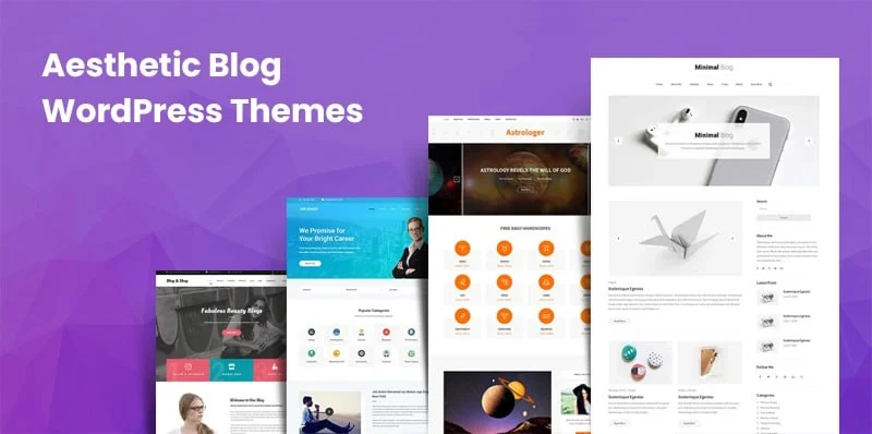 Best 9 Aesthetic Blog WordPress Themes To Design a Perfect Website