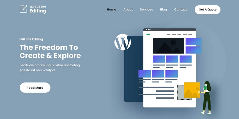 FSE Pro Full Site Editing WordPress Theme