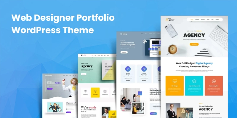 8 Best Web Designer Portfolio WordPress Themes for Your Business