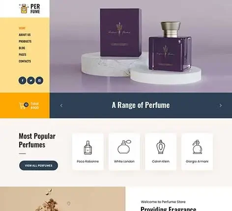 SKT Fragrance - Perfume Shop WordPress Theme for Fragrance Stores and Cosmetic Brands