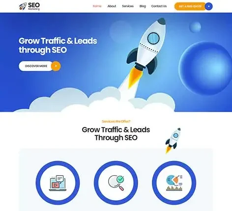SKT SEO - SEO WordPress Theme
