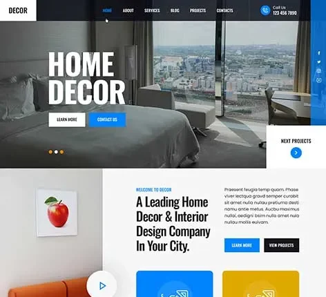 Awesome WordPress Theme Free with flexible design and fast loading