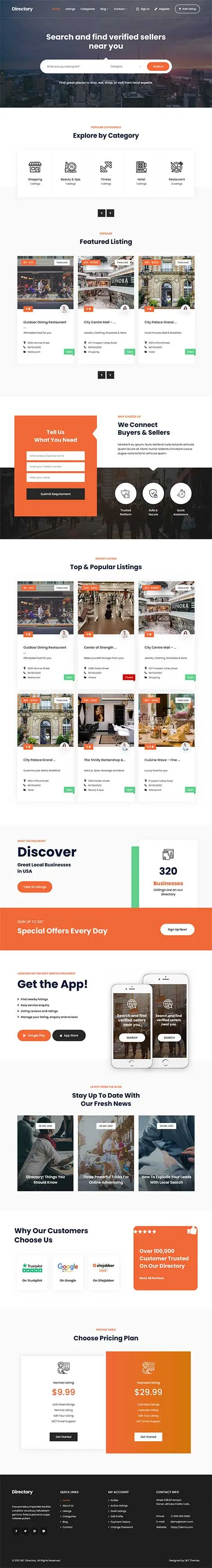 Article Directory WordPress Theme for Listing and Publishing Articles