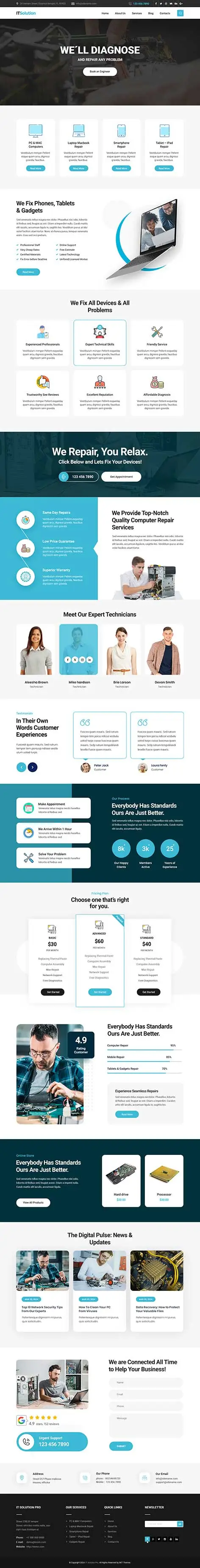 Best Virtual Assistant WordPress Theme for Remote Agencies