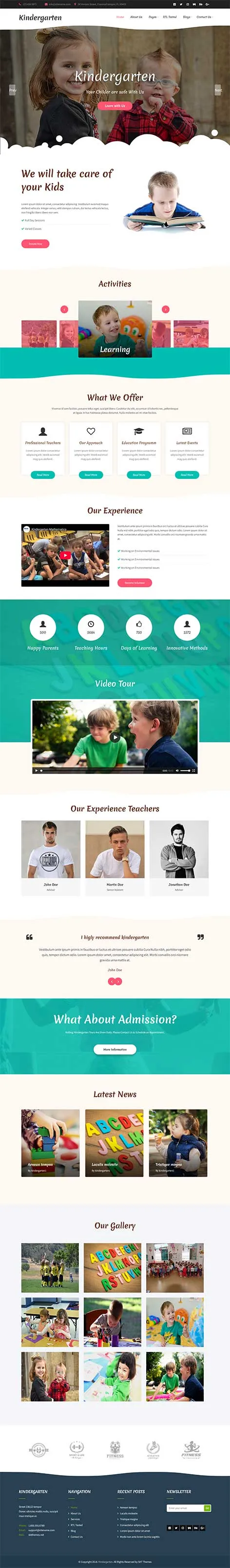Academist WordPress Theme for schools, universities, and online courses