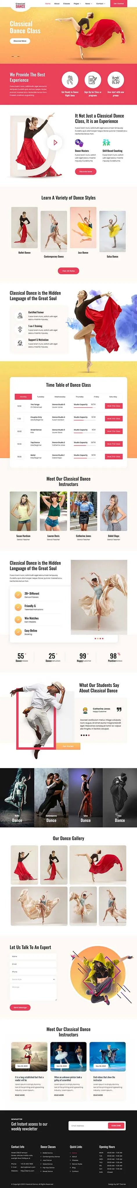 Academy WordPress Theme for Online Courses and Educational Institutions