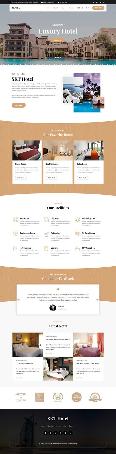 Airbnb WordPress Theme for Vacation Rentals and Hosts