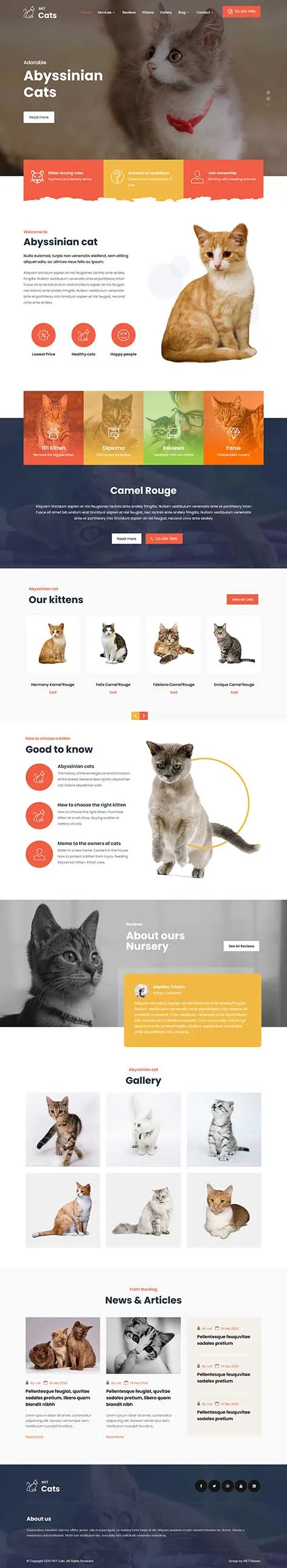 Animal Shelter WordPress Theme for rescue organizations and adoption centers