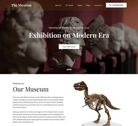 Antiques WordPress Theme for Vintage Shops and Collectors