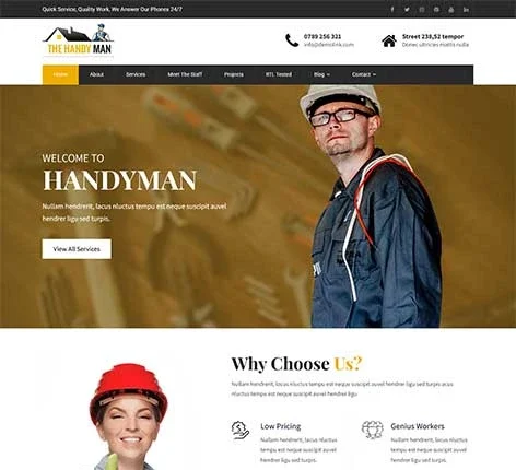 Appliance Repair WordPress Theme